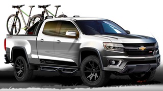 The First Modified 2015 Chevy Colorado Has Your Whole Weekend In The Bed